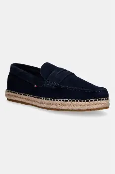 Tommy Hilfiger espadrile barbati din piele intoarsa FLEXIBLE HILFIGER SDE ESPADRILLE imagine