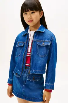 Tommy Hilfiger geaca de blugi pentru copii imagine