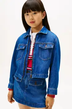 Tommy Hilfiger geaca de blugi pentru copii imagine