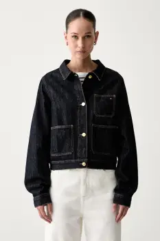 Tommy Hilfiger geaca de blugi pentru femei imagine
