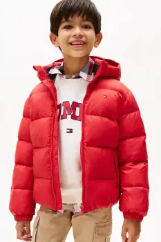 Tommy Hilfiger geaca de puf pentru copii imagine