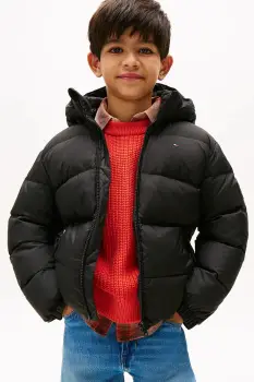 Tommy Hilfiger geaca de puf pentru copii imagine