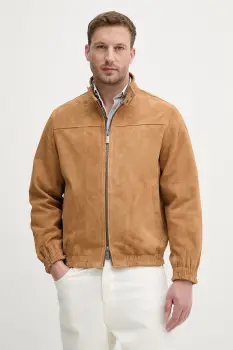 Tommy Hilfiger geaca de tranzitie pentru barbati, din piele intoarsa imagine