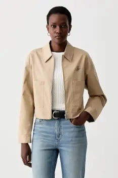 Tommy Hilfiger geaca de tranzitie pentru femei din bumbac cu elastan imagine