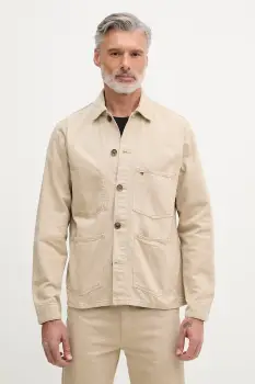 Tommy Hilfiger geaca tip camasa pentru barbati, din bumbac imagine