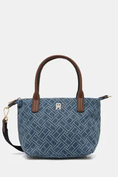 Tommy Hilfiger geanta crossbody de dama din denim imagine