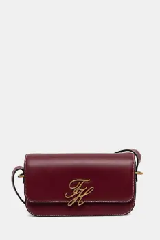 Tommy Hilfiger geanta postas pentru femei din piele imagine