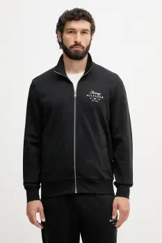 Tommy Hilfiger hanorac cu fermoar pentru femei din bumbac imagine