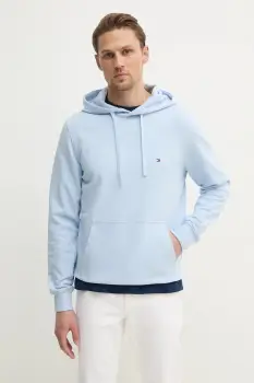 Tommy Hilfiger hanorac cu gluga barbatesc de bumbac imagine