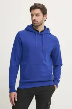 Tommy Hilfiger Hanorac cu gluga barbatesc din bumbac imagine