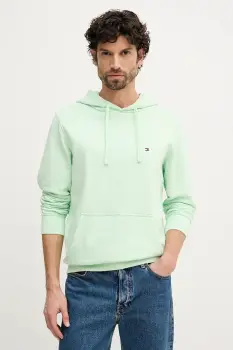 Tommy Hilfiger hanorac cu gluga barbati din bumbac imagine