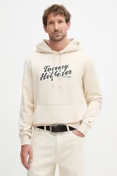 Tommy Hilfiger hanorac cu gluga pentru barbati, din bumbac imagine