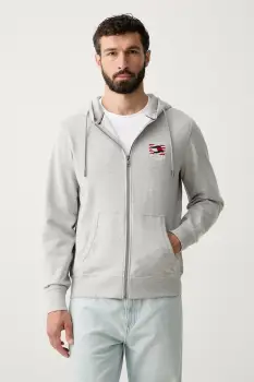 Tommy Hilfiger hanorac cu gluga pentru barbati, din bumbac imagine
