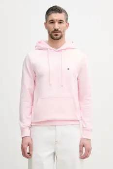 Tommy Hilfiger hanorac cu gluga pentru barbati din bumbac imagine