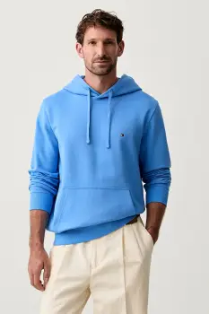 Tommy Hilfiger hanorac cu gluga pentru barbati, din bumbac imagine