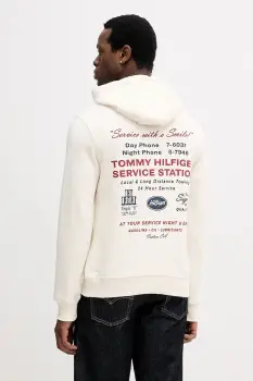Tommy Hilfiger hanorac de bumbac imagine
