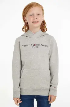 Tommy Hilfiger hanorac de bumbac pentru copii imagine