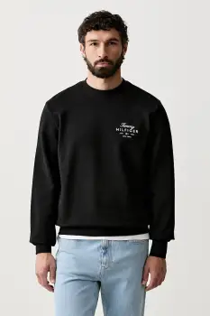 Tommy Hilfiger hanorac pentru barbati din bumbac imagine
