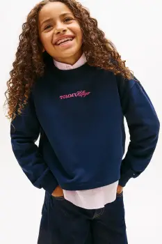 Tommy Hilfiger hanorac pentru copii bumbac imagine