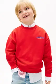 Tommy Hilfiger hanorac pentru copii, cu bumbac imagine