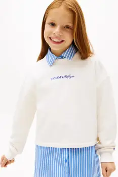 Tommy Hilfiger hanorac pentru copii din bumbac imagine