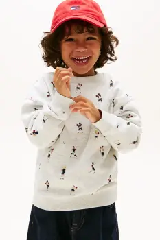 Tommy Hilfiger hanorac pentru copii, din bumbac imagine