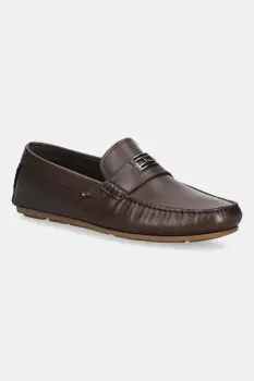 Tommy Hilfiger mocasini de piele HARDWARE DRIVER SHOE imagine