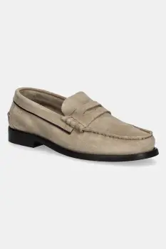 Tommy Hilfiger mocasini din piele intoarsa CLASSIC HILFIGER SUEDE LOAFER imagine
