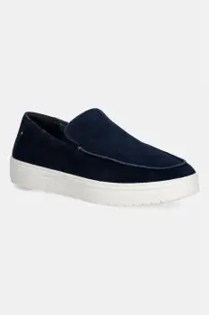 Tommy Hilfiger mocasini din piele intoarsa MODERN LIGHT SUEDE LOAFER imagine