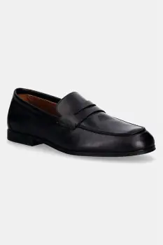 Tommy Hilfiger mocasini pentru barbati, din piele FLEXIBLE SLIM LEATHER LOAFER imagine