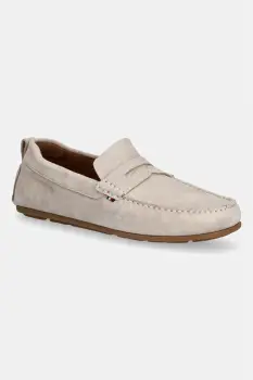 Tommy Hilfiger mocasini pentru barbati, din piele intoarsa CORE HILFIEGR SUEDE DRIVER imagine