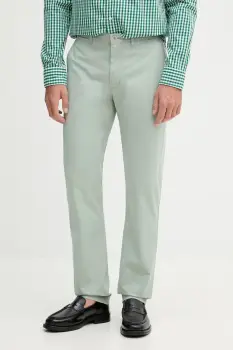 Tommy Hilfiger pantaloni chinos barbatesti din bumbac cu elastan imagine