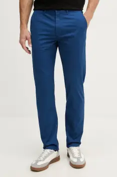 Tommy Hilfiger pantaloni chinos barbati din bumbac cu elastan imagine