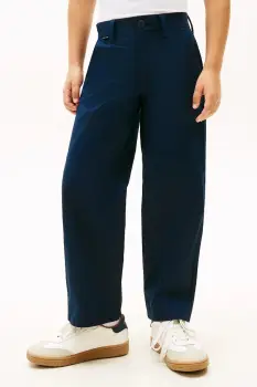 Tommy Hilfiger pantaloni chinos copii bumbac cu elastan imagine