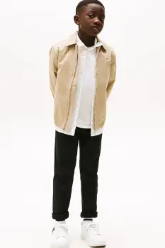 Tommy Hilfiger pantaloni de bumbac pentru copii imagine