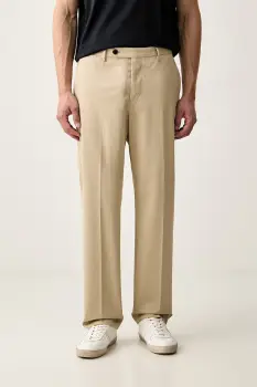 Tommy Hilfiger pantaloni de costum pentru barbati din bumbac imagine