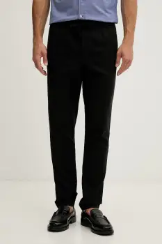 Tommy Hilfiger pantaloni pentru barbati, cu amestec de in imagine