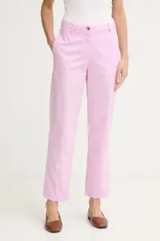 Tommy Hilfiger pantaloni pentru femei, cu bumbac imagine