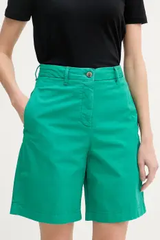 Tommy Hilfiger pantaloni scurti chinos de dama cu bumbac imagine