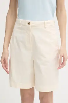 Tommy Hilfiger pantaloni scurti chinos de dama cu bumbac imagine