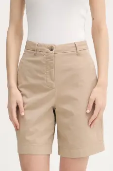 Tommy Hilfiger pantaloni scurti chinos de femei din bumbac imagine