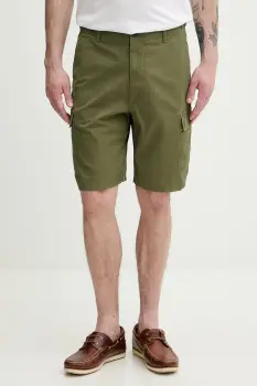 Tommy Hilfiger pantaloni scuti cargo pentru barbati, cu bumbac imagine
