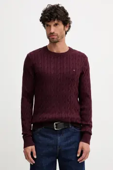 Tommy Hilfiger pulover barbatesc din bumbac imagine