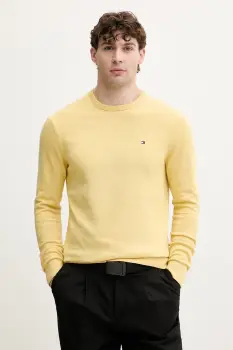 Tommy Hilfiger pulover barbatesc din bumbac imagine