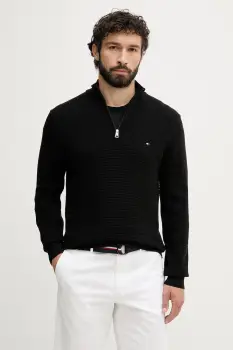 Tommy Hilfiger pulover barbatesc din bumbac imagine