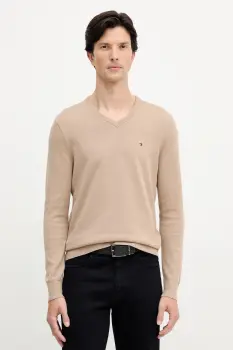 Tommy Hilfiger pulover barbatesc din bumbac imagine