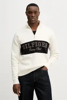 Tommy Hilfiger pulover de bumbac imagine
