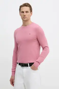 Tommy Hilfiger pulover de bumbac imagine