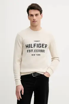 Tommy Hilfiger pulover de bumbac imagine