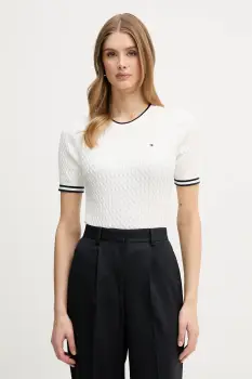 Tommy Hilfiger pulover de bumbac imagine